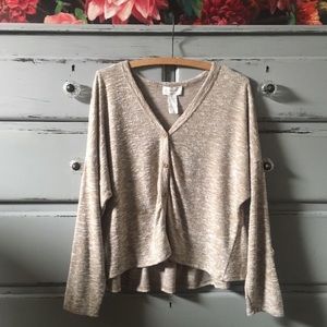 3/$20 SALE♥️ Lavender Field Dolman Peplum Cardigan